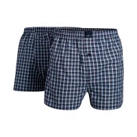 2 Pcs Checked Men's Boxer Shorts