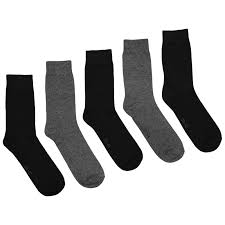 12 Pairs of Plain Colored Socks